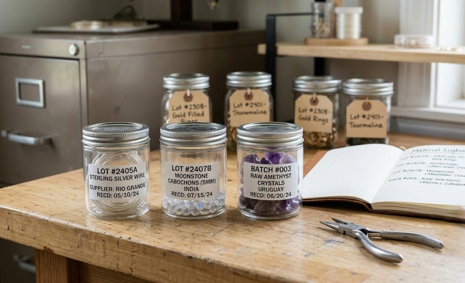 Material & Production Traceability for Jewelry Business