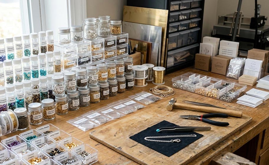 Raw Material & Component Tracking for Jewelry Business